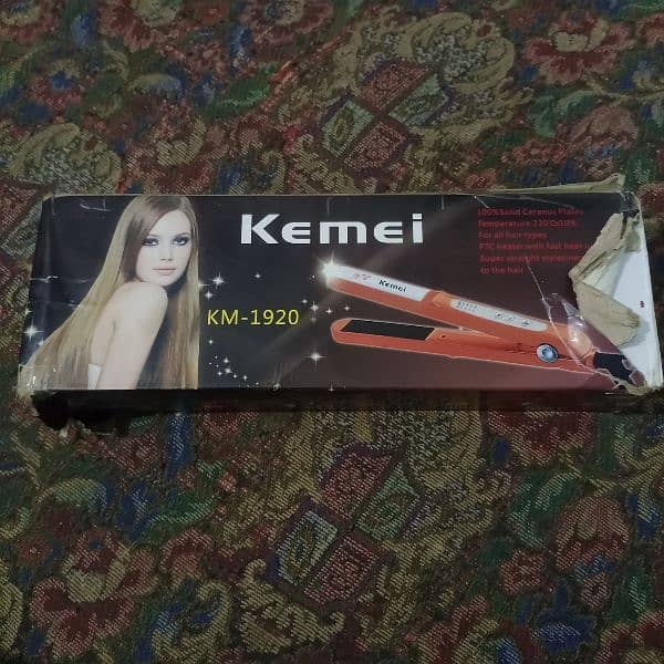 Kemie hair straightener km-1920 3