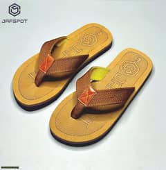 jaf spot men's comfortable premium slippers JF026-Brown