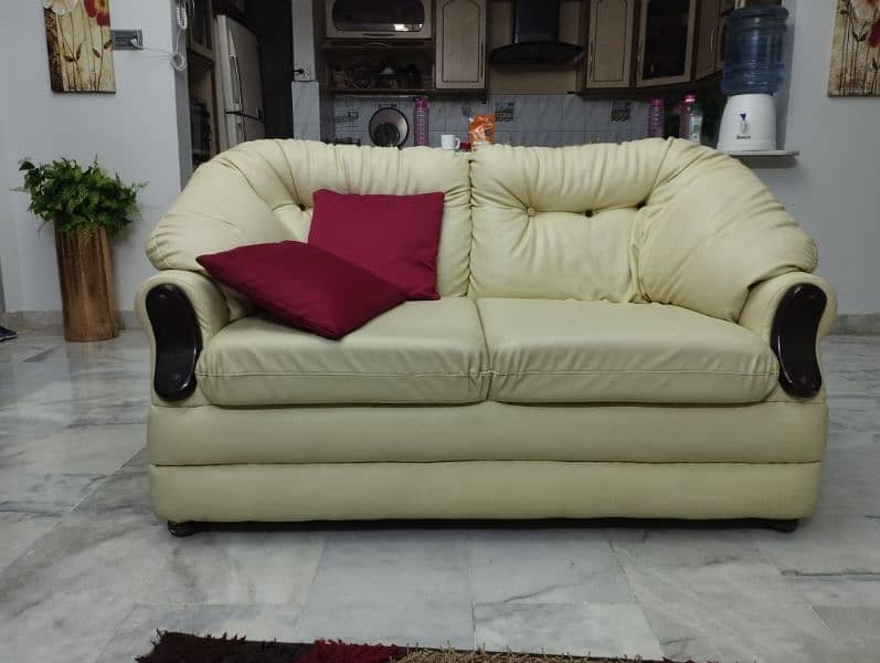 7 Seater Sofa Set with 2 Centre & Side Table 2