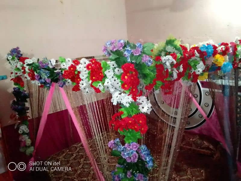 Artificial flowers Bed Decorations 1