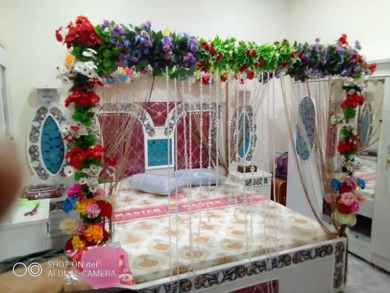 Artificial flowers Bed Decorations 2