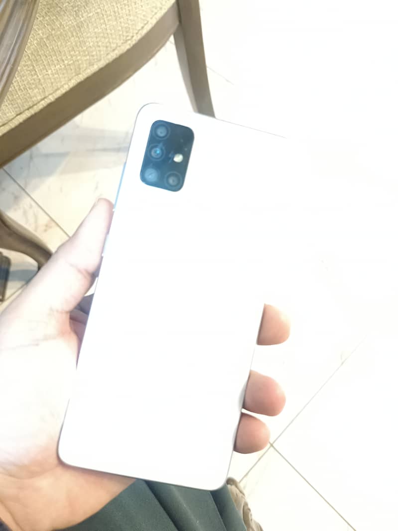 samsung A51 white, perfect working condition 0