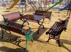chairs, benches
