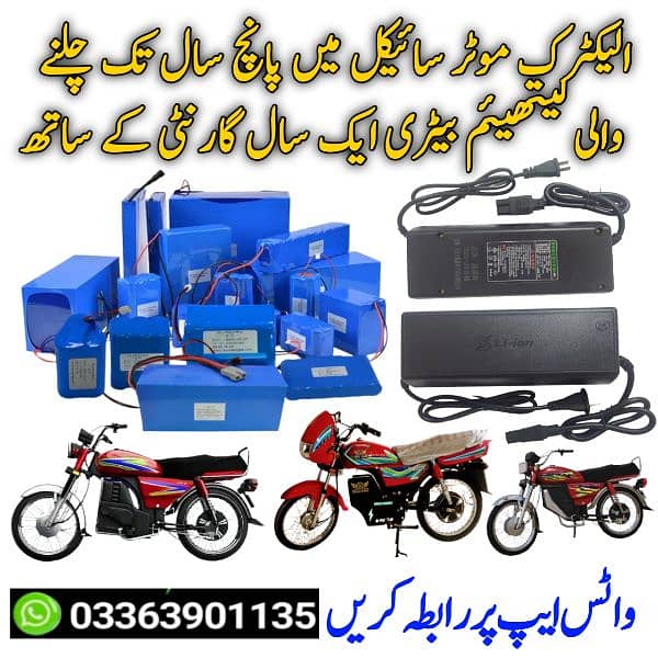 Electric Bike lithium battery and charger 14