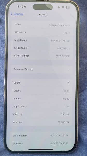 iPhone 14 pro Max (non PTA) 2