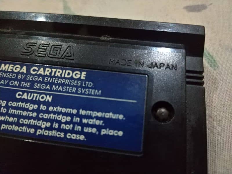 Sega master system cartridge in good condition for sale 2