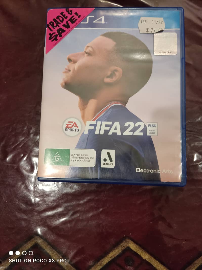 FIFA 22 PS4 ORIGINAL DISC350 2
