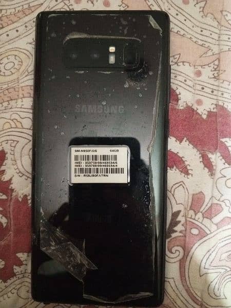 Samsung note 8 pta approved with all accessories 1
