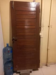 Stunning 6.75ft x 2.75ft Polished Wooden Door - Flawless Choice