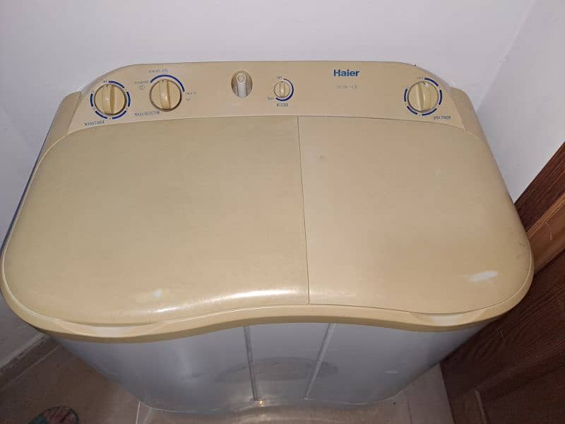 Haier Washing Machine with Drayer 8 kg Size 1