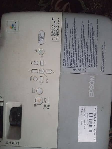 Epson projector,  Model:  H295A 0