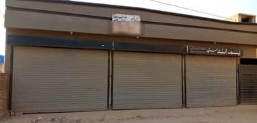 3 Shop With Roof Available For Urgent Sale Near Scheme 3