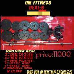 HOME GYM EQUIPMENT DEAL DUMBBELL PLATES RODS BENCHES WEIGHT