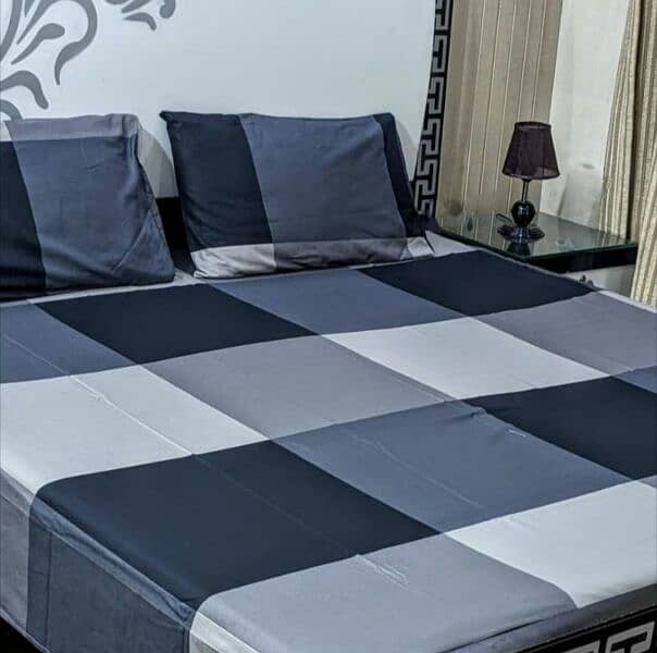 Export Quality Cotton Bed Sheet 1