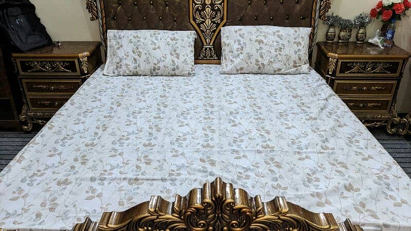 Export Quality Cotton Bed Sheet 3