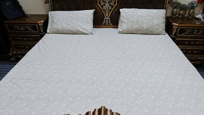 Export Quality Cotton Bed Sheet 4