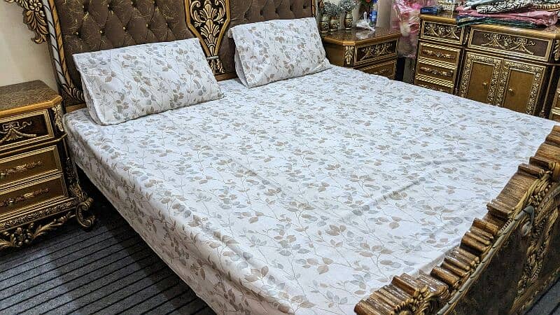 Export Quality Cotton Bed Sheet 8