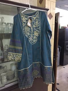 3 Piece lawn jacquard suit Saphhire brand ready to wear 0
