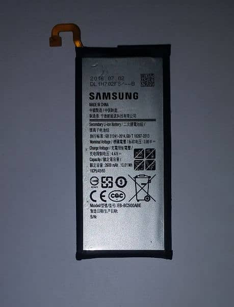 Samsung C5 pro genuine battery 3