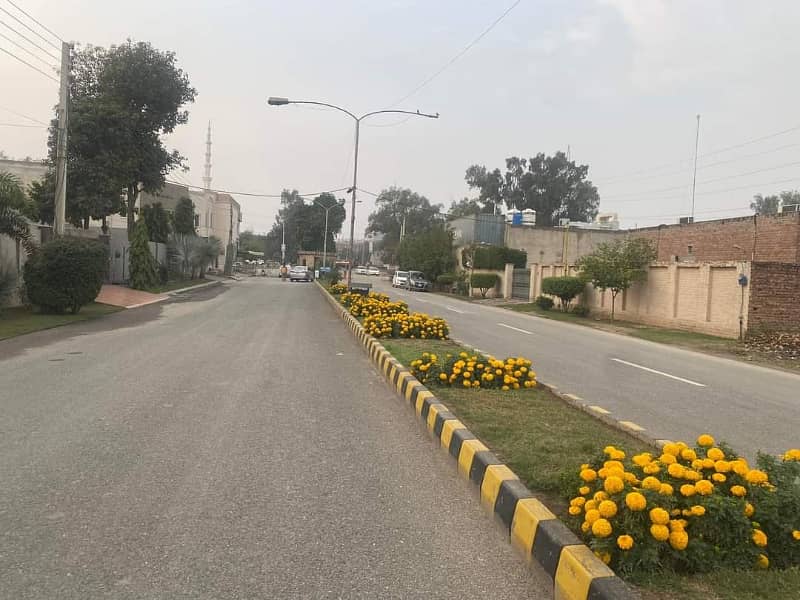 20 Marla Plot Available For Sale In Raza Garden Canal Road Fsd 2