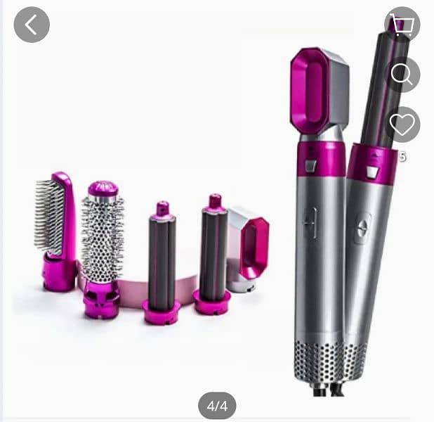5 in 1 Hairs styler. best product. All in one. 2