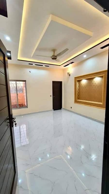 9 Marla Vip Brand New Luxury House Available For Sale In Ayesha Block Abdullah Garden Canal Road Fsd 7
