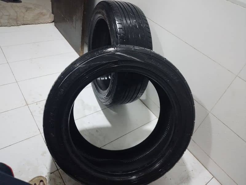 4 tyres for sale 225/50/18 95v dunlop 5