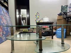 glass centre table 0