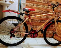 bicycle brand new zero meter not used ful size dual gear 26 inch