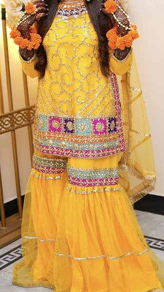 Bridal Mehndi Dress 1