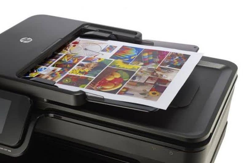 Hp 7520 wifi colour  black print all in one printer 4