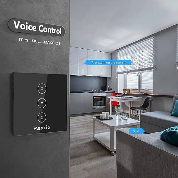 Maxcio smart curtain switch 5