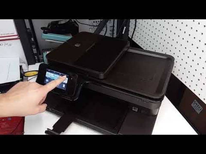 Hp 7520 wifi printer black print colour print scan 5