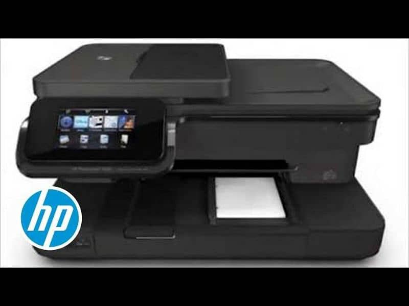 Hp 7520 wifi printer black print colour print scan 8