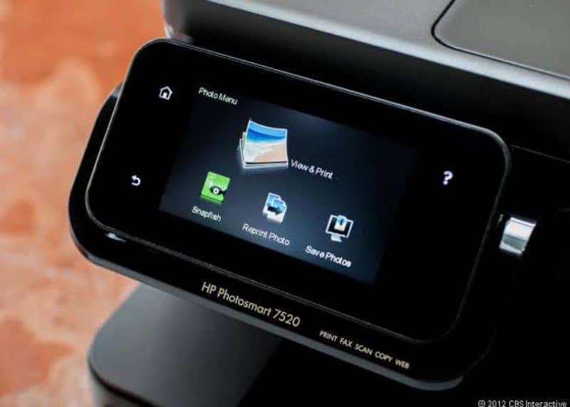 Hp 7525 Wi-Fi printer black print  uk imported 8