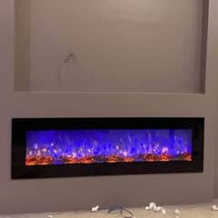 Electric Gas hybrid fireplaces 0