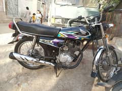Honda Cg Black 2020 Model Karachi Number 0