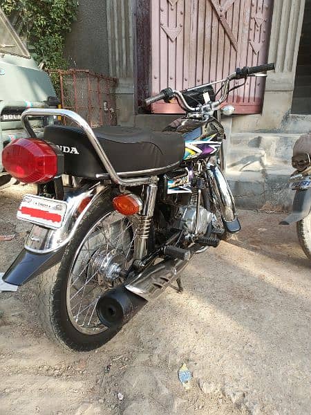Honda Cg Black 2020 Model Karachi Number 4