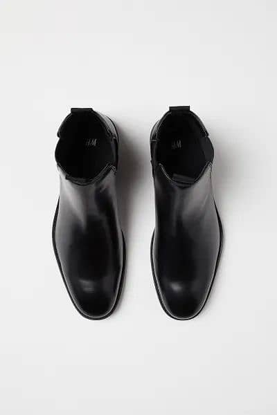 Original H&M leather chelsea boots 1