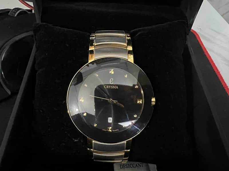 CRYSMA Sapphire Watch for sale with box 1