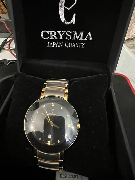 CRYSMA Sapphire Watch for sale with box 2