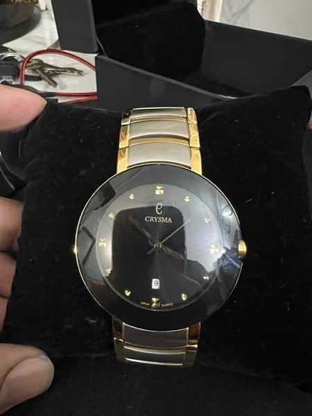 CRYSMA Sapphire Watch for sale with box 0