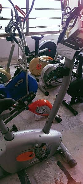 exercise cycle elliptical recumbent cross trainer upright spin bike 19