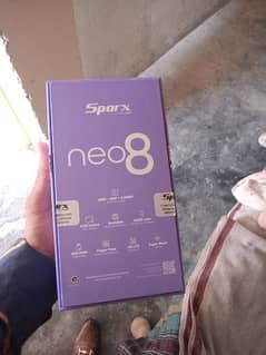 Sparx neo8 sell 4gb Rom 128gb Ram 5000mAh bettery