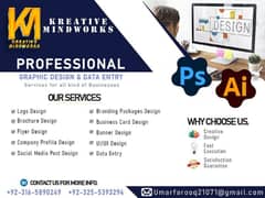 Graphic designing and Data Entry work 0