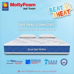 New Ortho Cool Gel Molty Foam Mattress 0