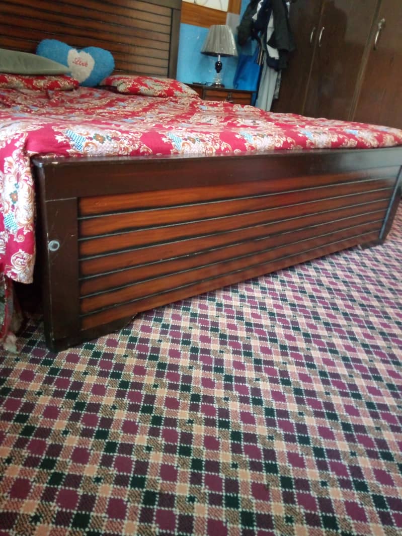 Wooden Double bed 5