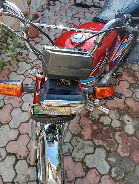 Honda CD 70 Model 2019 in good condition, for sale 1
