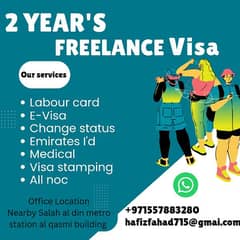 2 years Dubai freelance visa