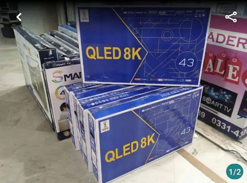 SUPER OFFER 43,,INCH LED Q MODEL NEW  . call. 03227191508 0